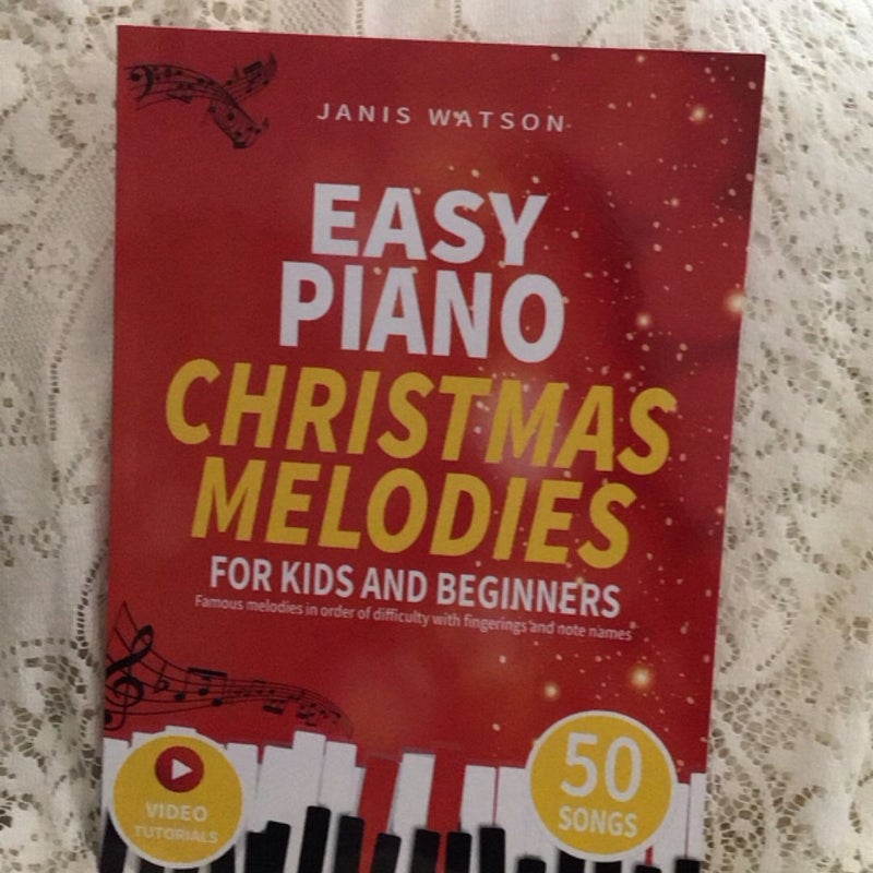 Easy Piano Christmas Melodies for Kids and Beginners