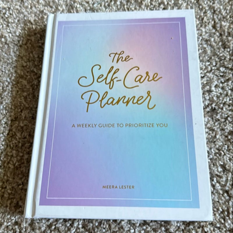 The Self-Care Planner