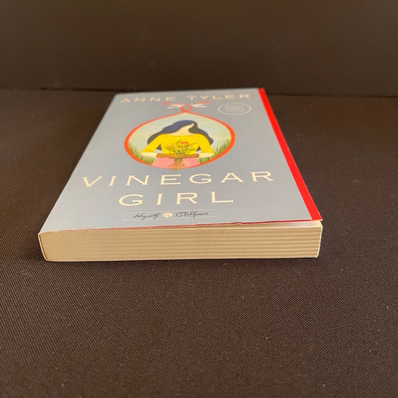 Vinegar Girl ARC paperback