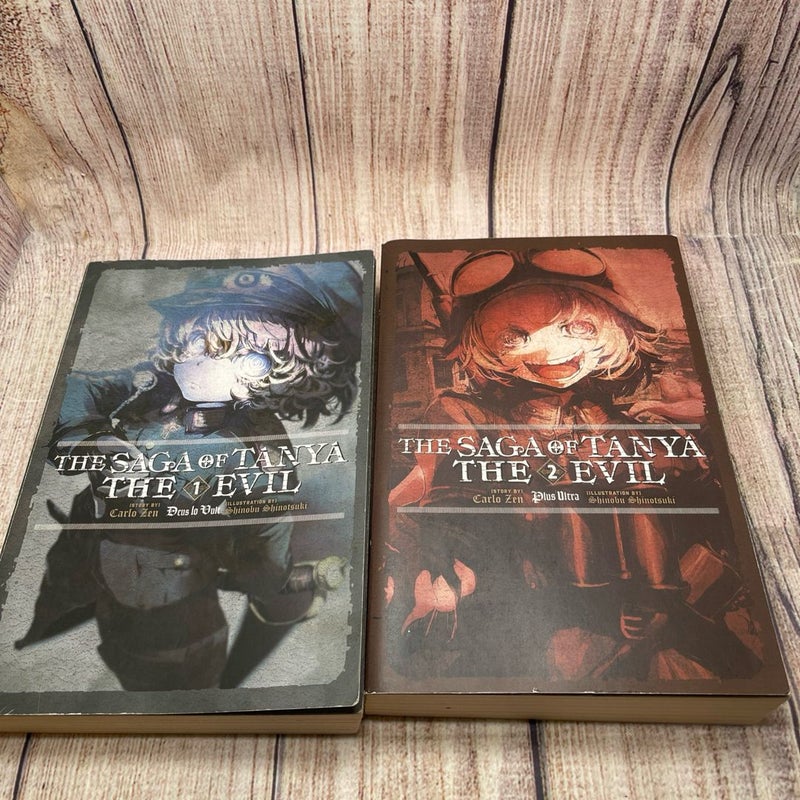 The Saga of Tanya the Evil, Vol. 1 & 2 With Posters English