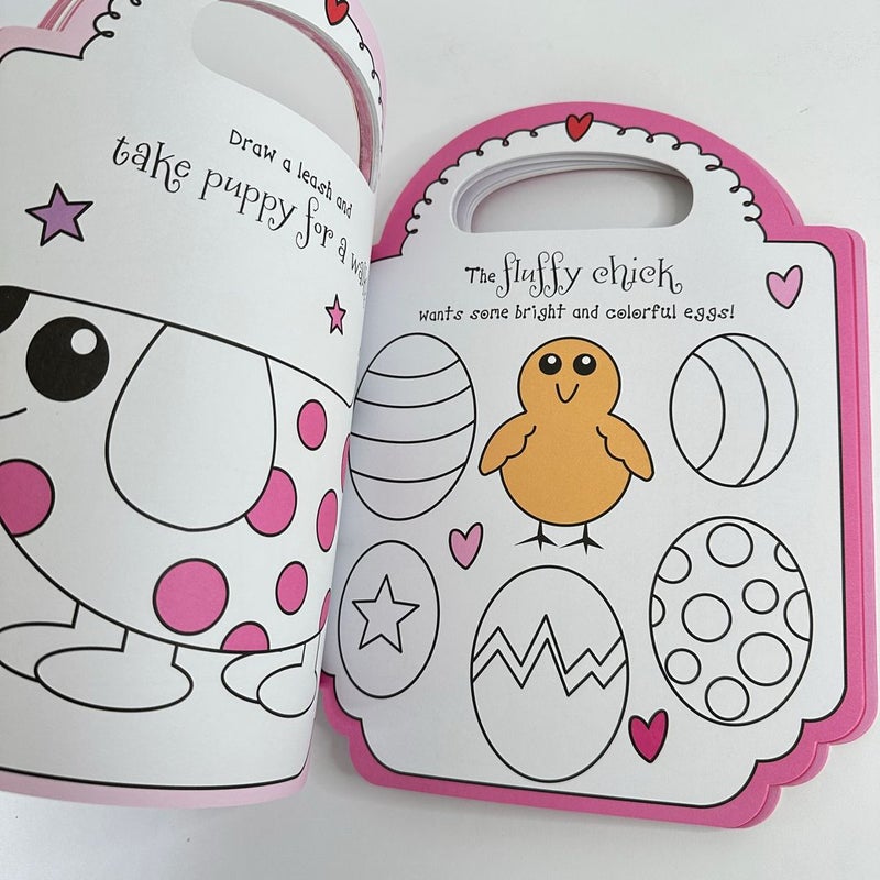 My Pretty Pink Sticker and Doodling Purse