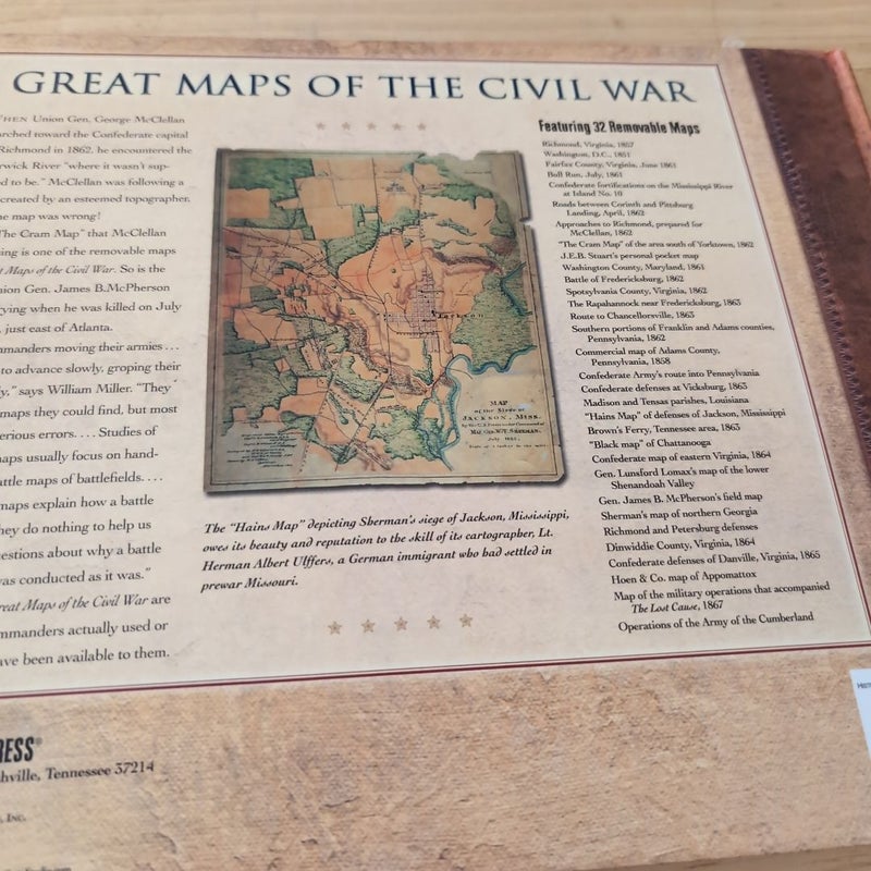 Great Maps of the Civil War