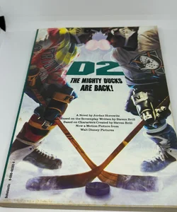 D2: The Mighty Ducks Are Back! Scholastic Paperback 1994 