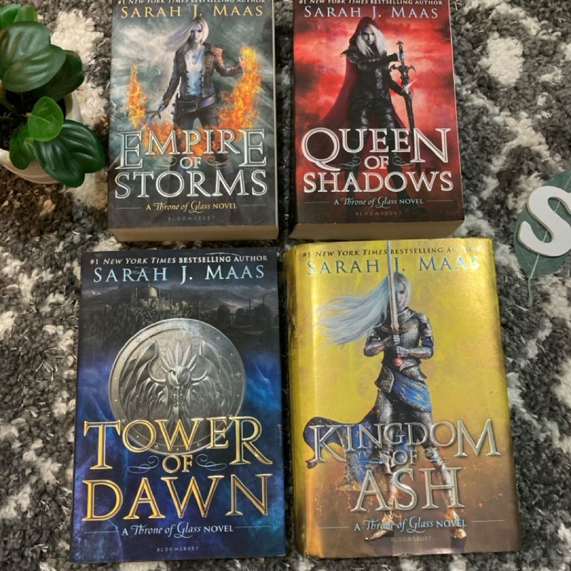 Throne of Glass OOP Covers Books 1-8