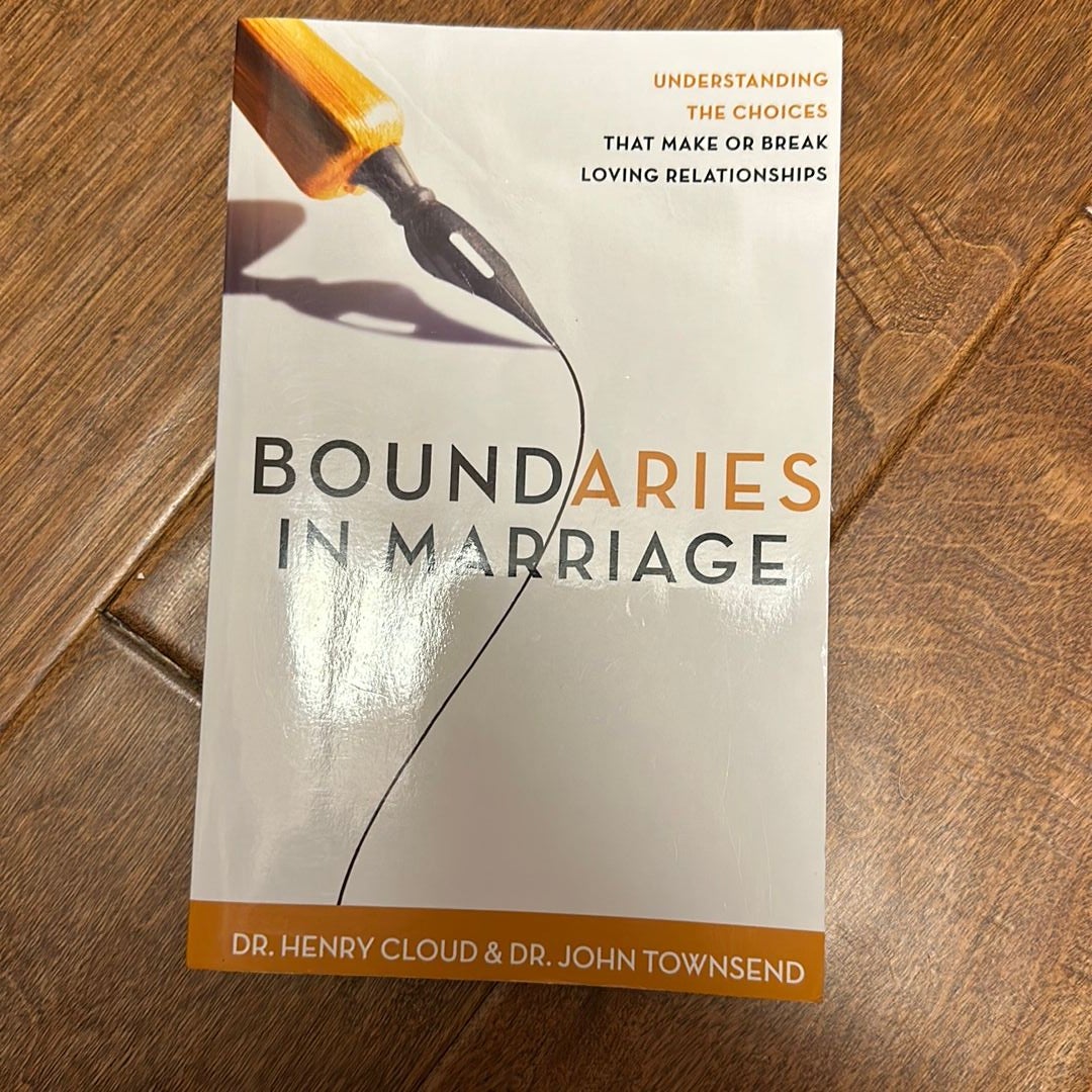 Boundaries in Marriage