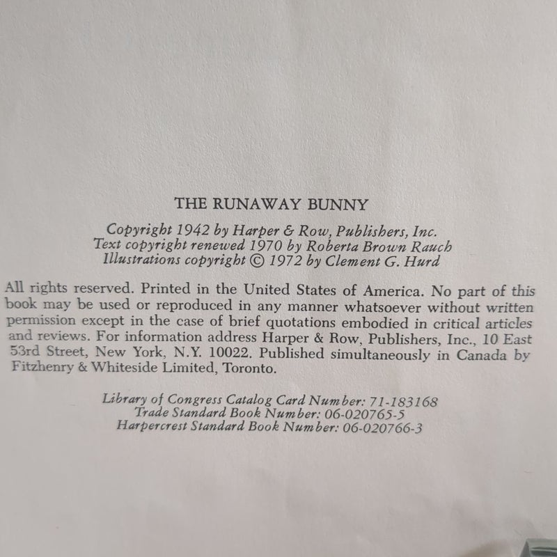 The Runaway Bunny Board Book