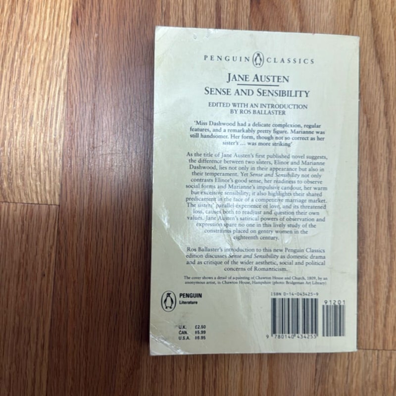 Sense and Sensibility