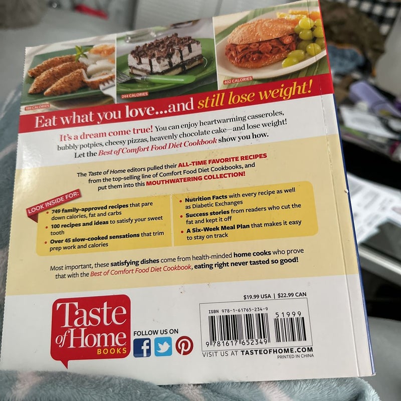 Taste of Home Best of Comfort Food Diet Cookbook