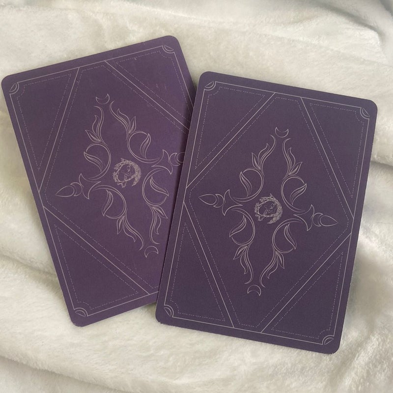 Fairyloot Exclusive Tarot Cards - Holland Vosijk & Rhy Maresh (Shades of Magic by V.E. Schwab)