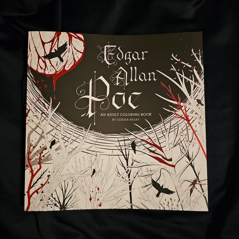 Edgar Allan Poe: an Adult Coloring Book