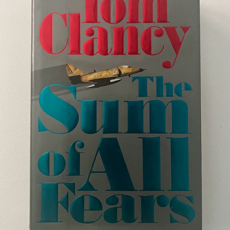 The Sum of All Fears, First Edition 