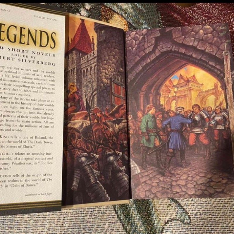 Legends : Stories By the Masters of Modern Fantasy by Stephen King (1998) 1st Ed
