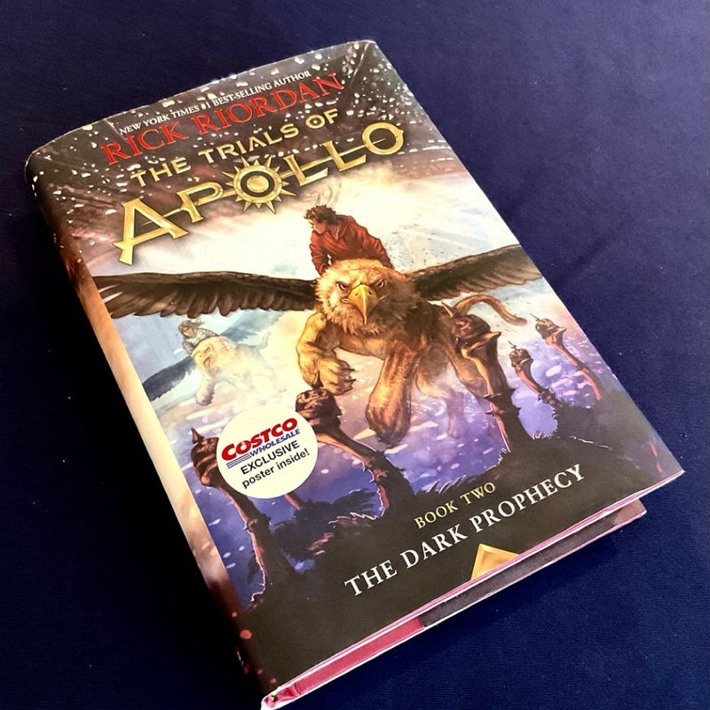 Trials of Apollo Dark Prophecy Book #2 HC DJ