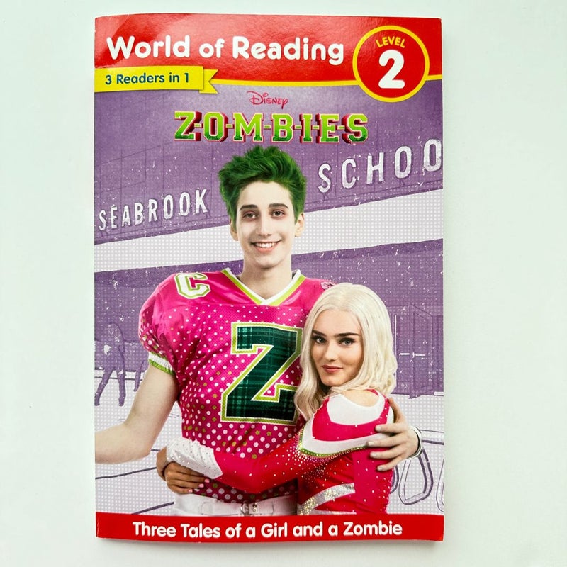 Disney Zombies 3 Stories in 1 book, World of Reading, Early Reader