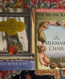 2 Trade PB by Sue Monk Kidd: THE SECRET LIFE OF BEES & THE MERMAID CHAIR VG