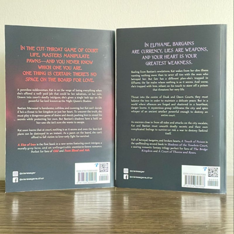 Shadows of the Tenebris Court Books 1 & 2