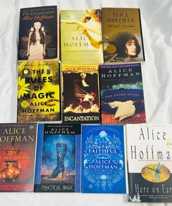 Lot of 10 Bestselling Alice Hoffman Novels