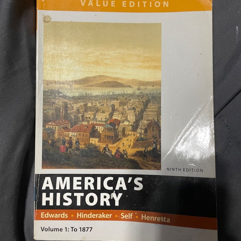 America's History, Value Edition, Volume 1