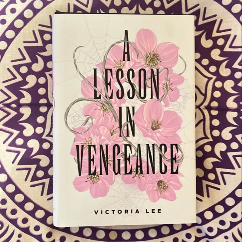 A Lesson in Vengeance - Signed Owlcrate Special Edition