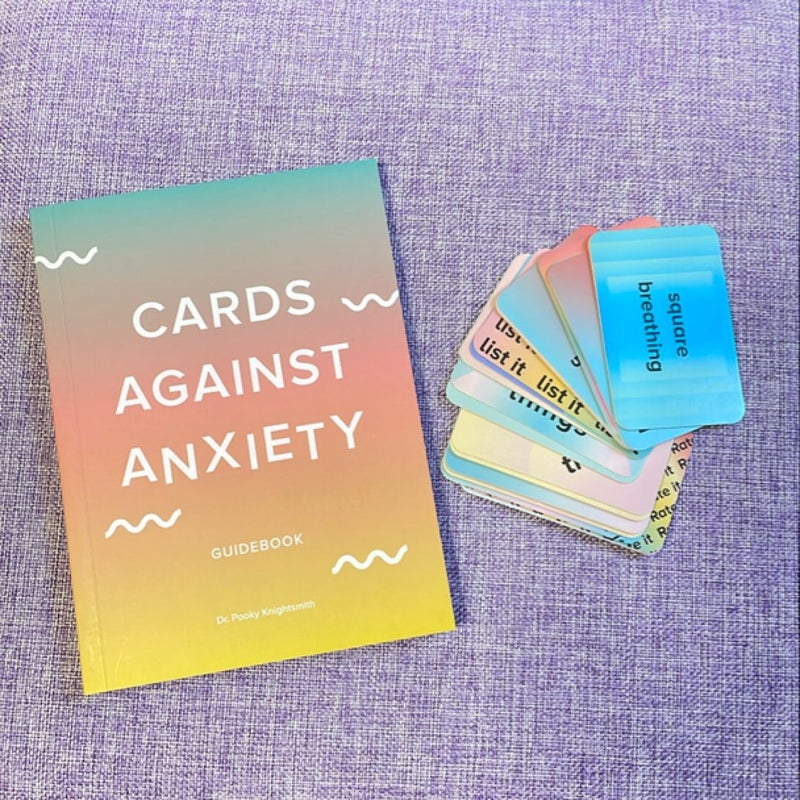 Cards Against Anxiety (Guidebook and Card Set)