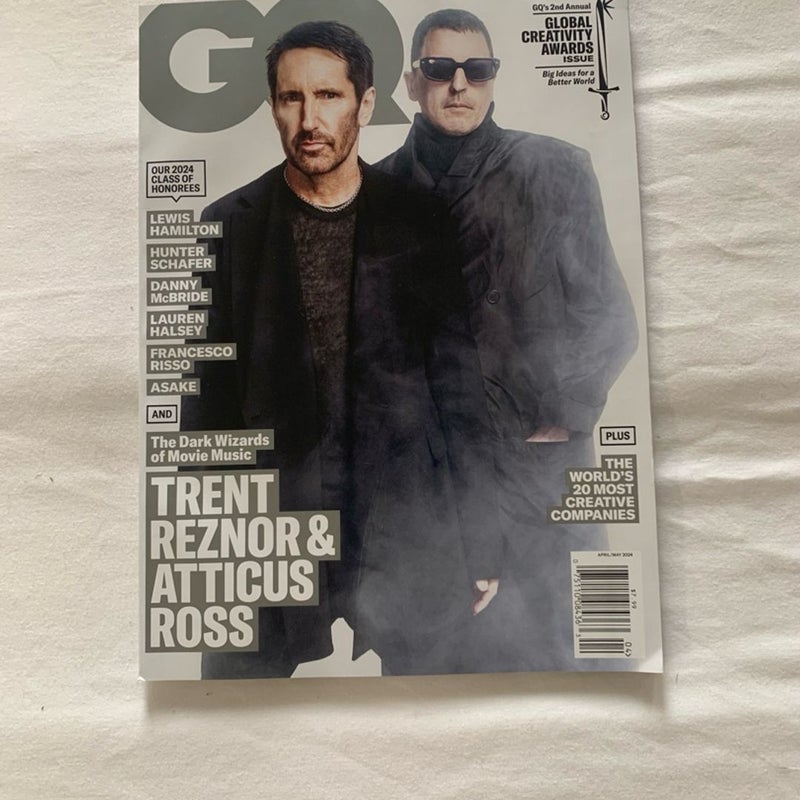GQ Trent Reznor & Atticus Ross “The Dark Wizards” Issue April/May 2024 Magazine