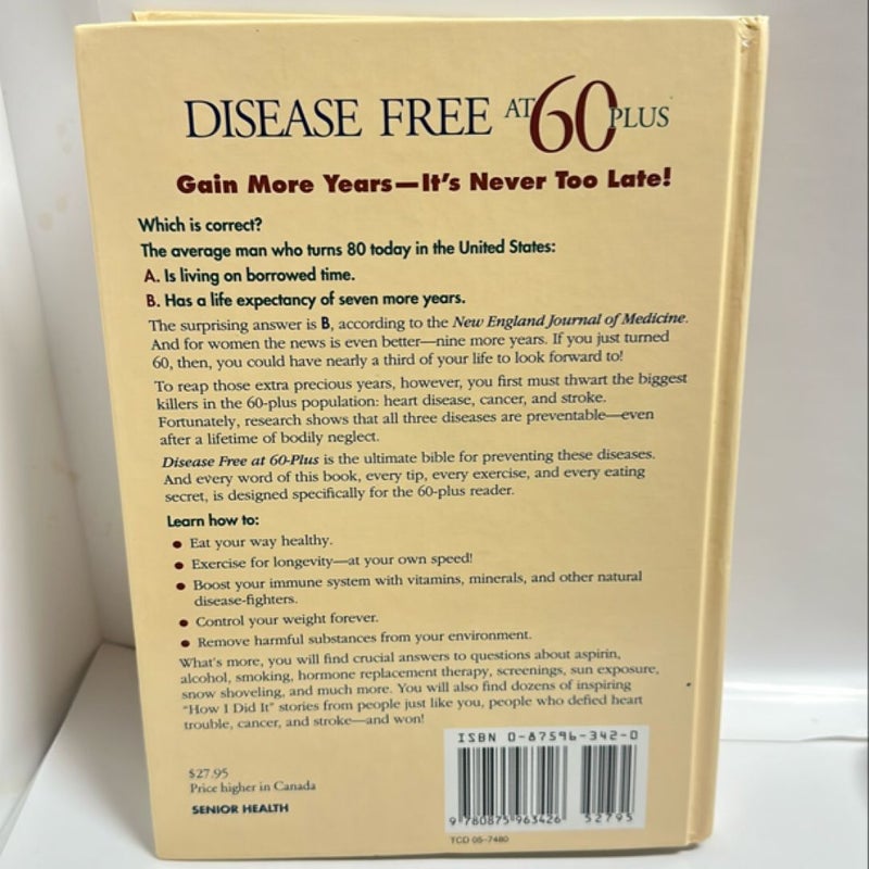 Disease-Free at 60 Plus