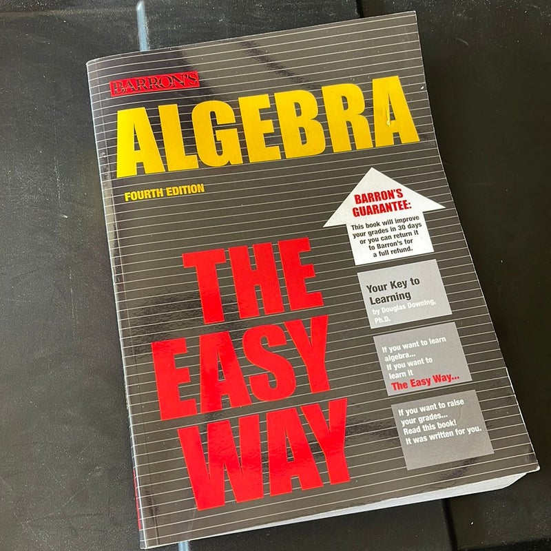 Algebra the Easy Way