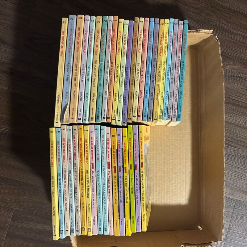 Boxcar Children 40 book lot