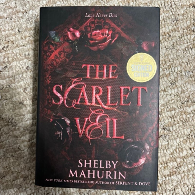 Scarlet Veil signed