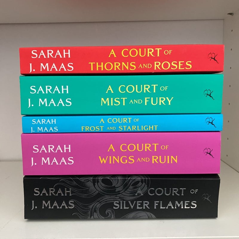 A Court of Thorns and Roses - ENTIRE SERIES SET WITH PAGE OVERLAYS 