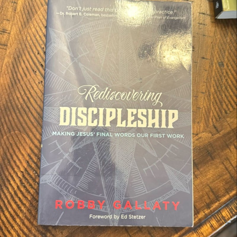 Rediscovering Discipleship