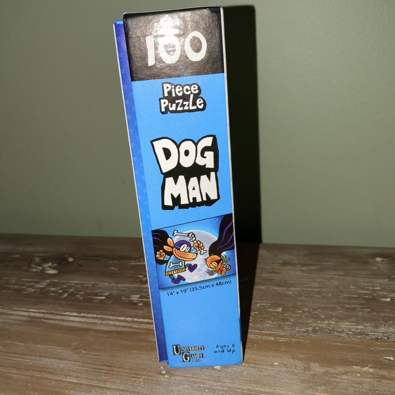 Dog Man 100-piece puzzle