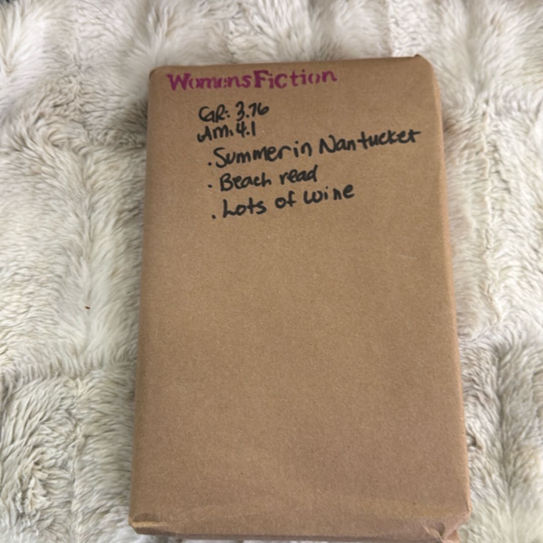 Women’s Fiction Blind date with a book