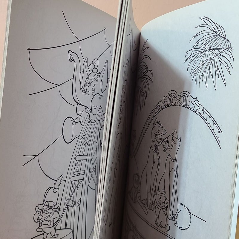 Disney Animal Friends Big Fun Book to Color Cool Cats