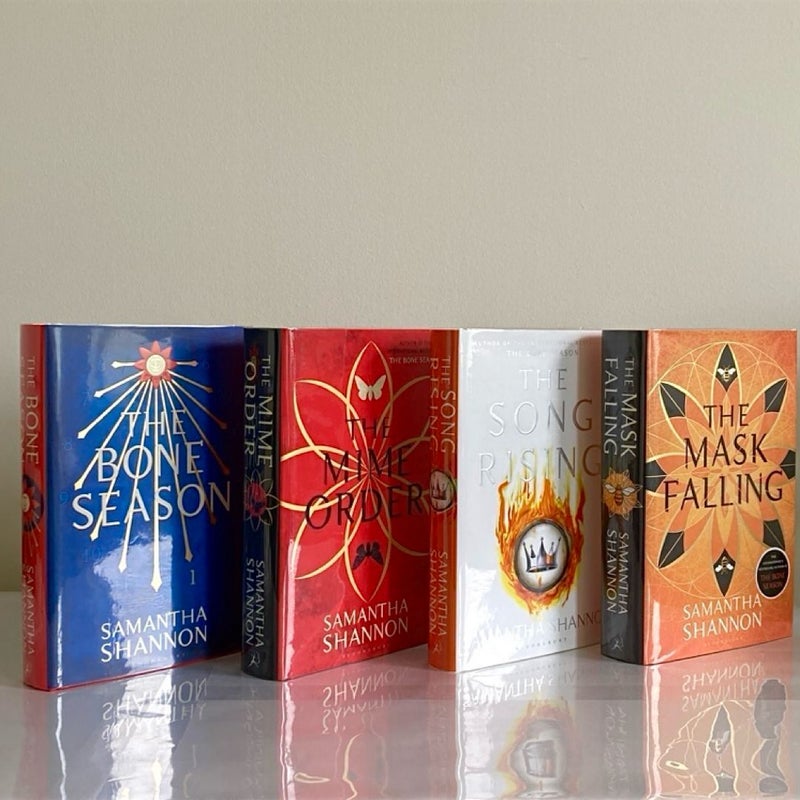 The Bone Season 1-4 Goldsboro SIGNED NUMBERED 1/1 Editions