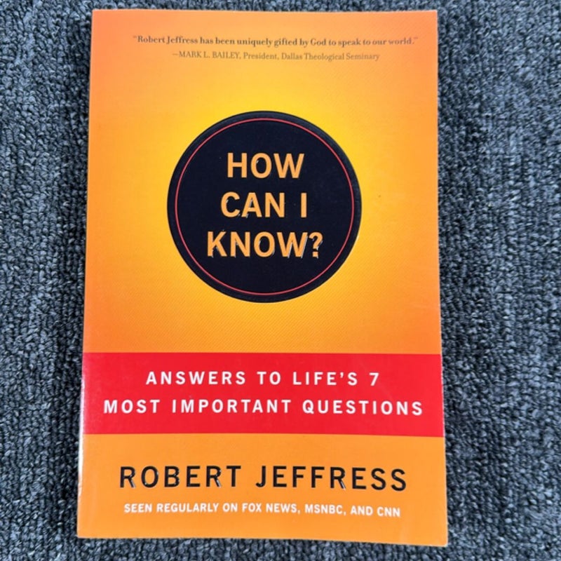 How Can I Know?