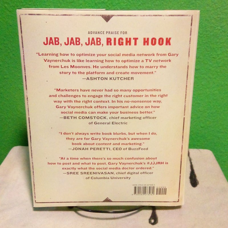 Jab, Jab, Jab, Right Hook - First Edition