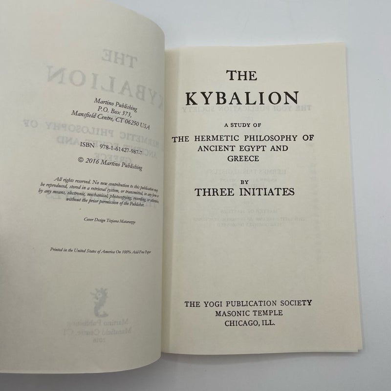 The Kybalion