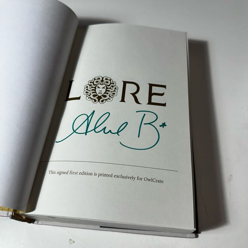 Lore (signed owlcrate)