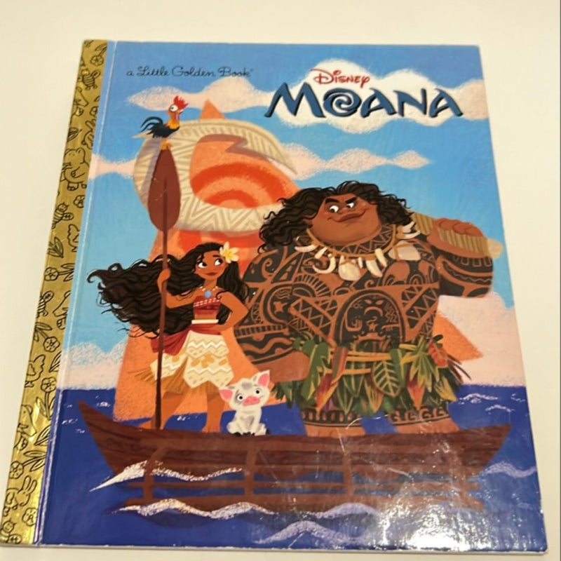 Moana Little Golden Book (Disney Moana)