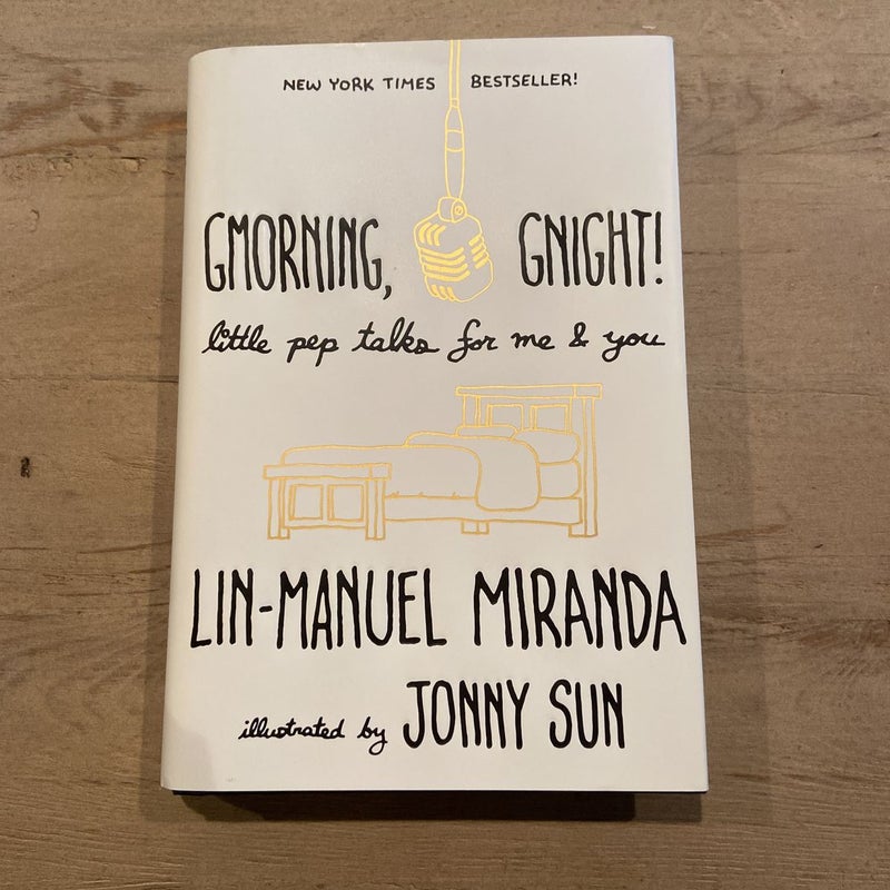 Gmorning Gnight by Lin Manuel Miranda Hardcover Pangobooks