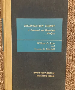 Organization Theory 