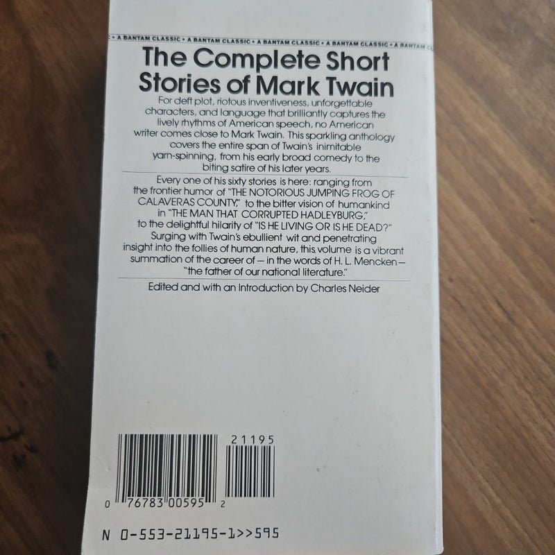 The Complete Short Stories of Mark Twain