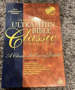 The Holman UltraThin Bible