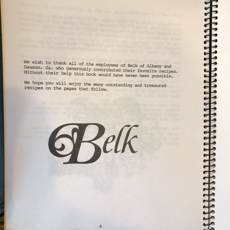 Belk Recipes for A Reason