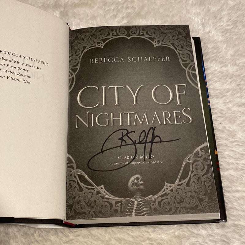 City of Nightmares- SIGNED COPY