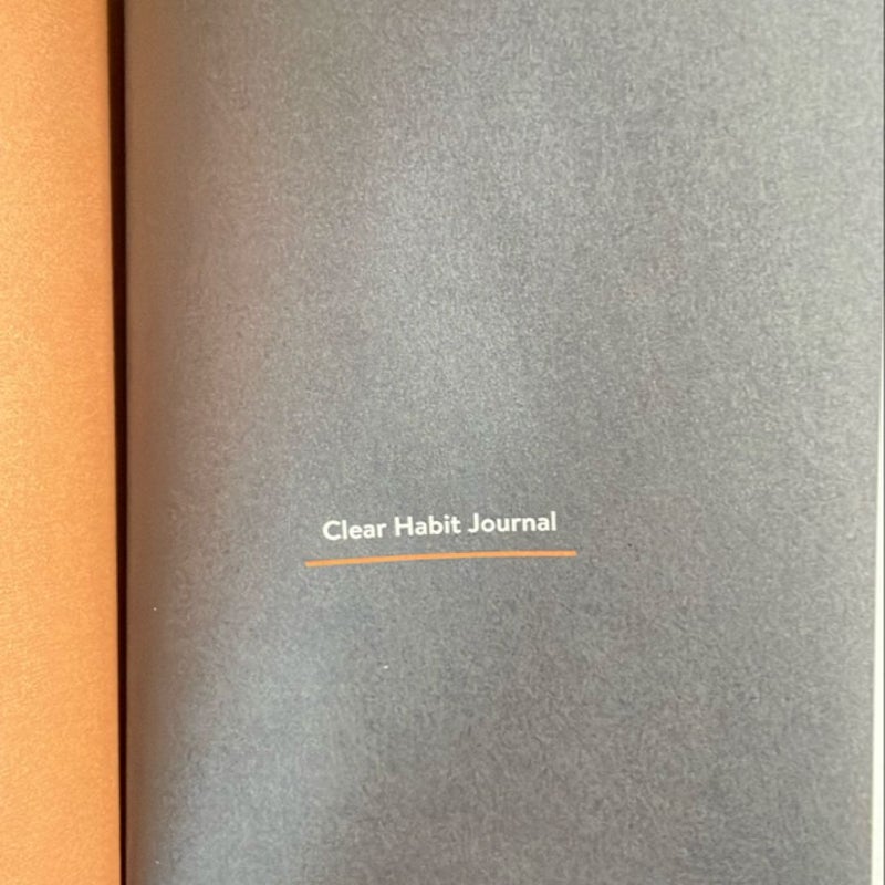 Atomic Habits/Clear Habit Journal