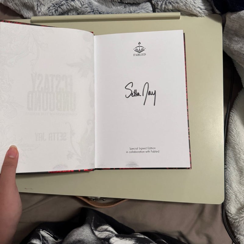 Ecstasy Unbound (signed)