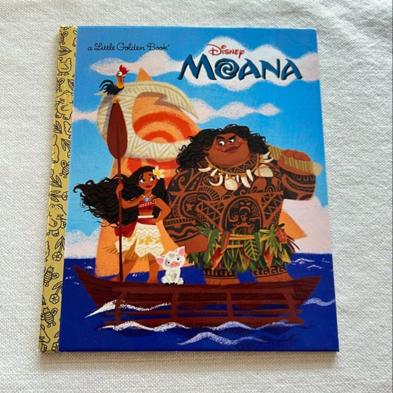 Moana Little Golden Book (Disney Moana)