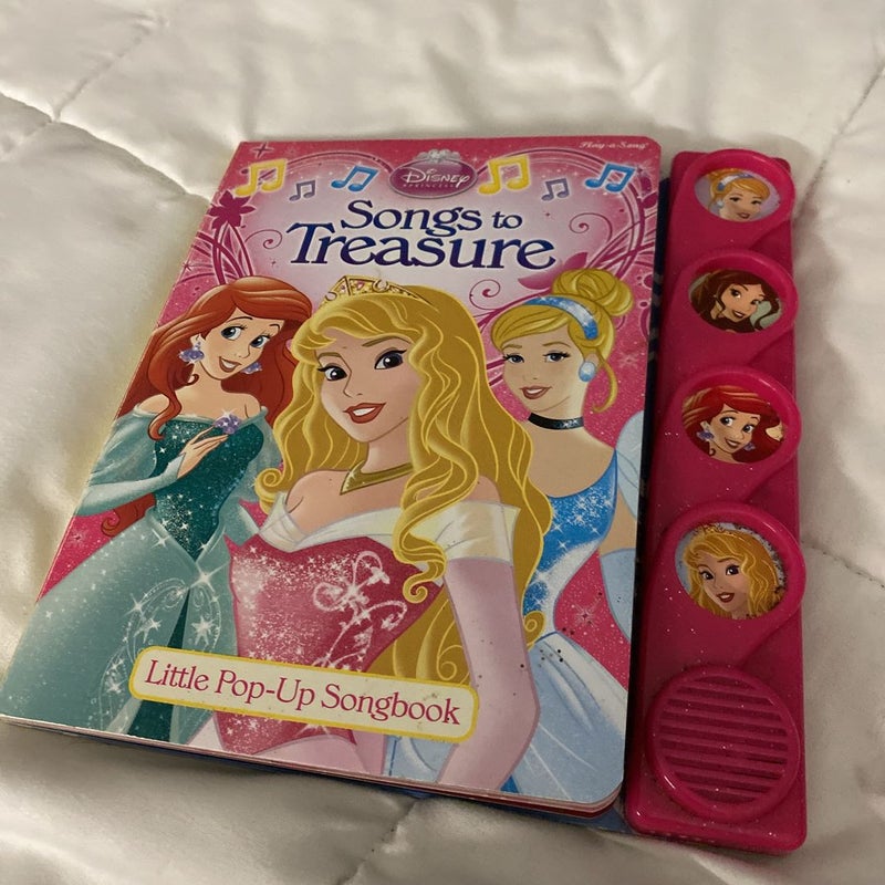 Disney Princess: Songs to Treasure by Publications International Ltd.  Staff, Hardcover